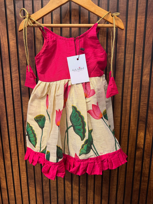 Tamara Tissue Tie In Frock