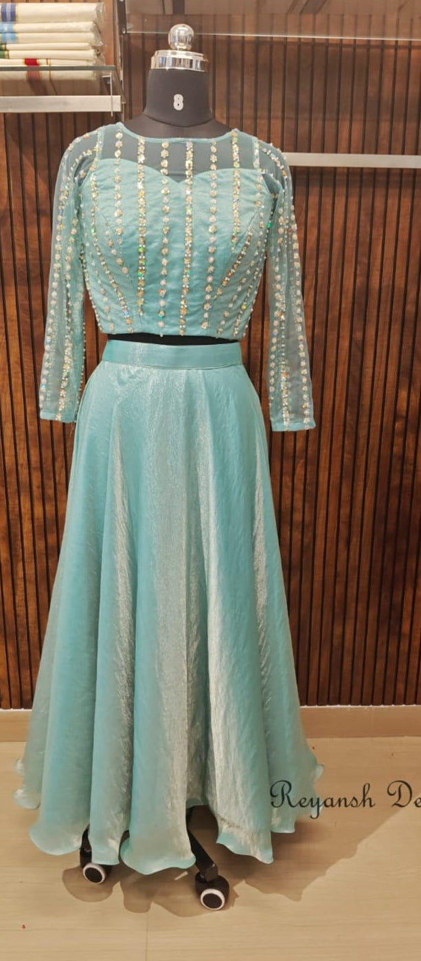 Pastel Pearl Lehenga - RDHL011
