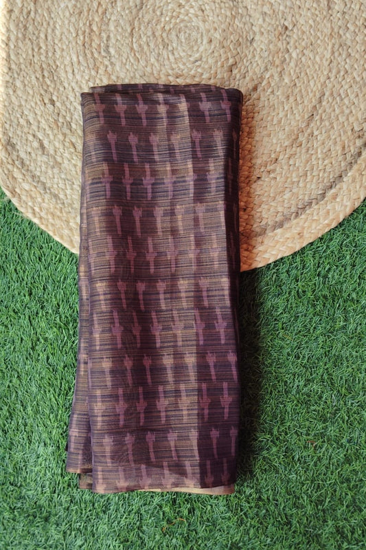 Swarna Ikat Tissue Fabric