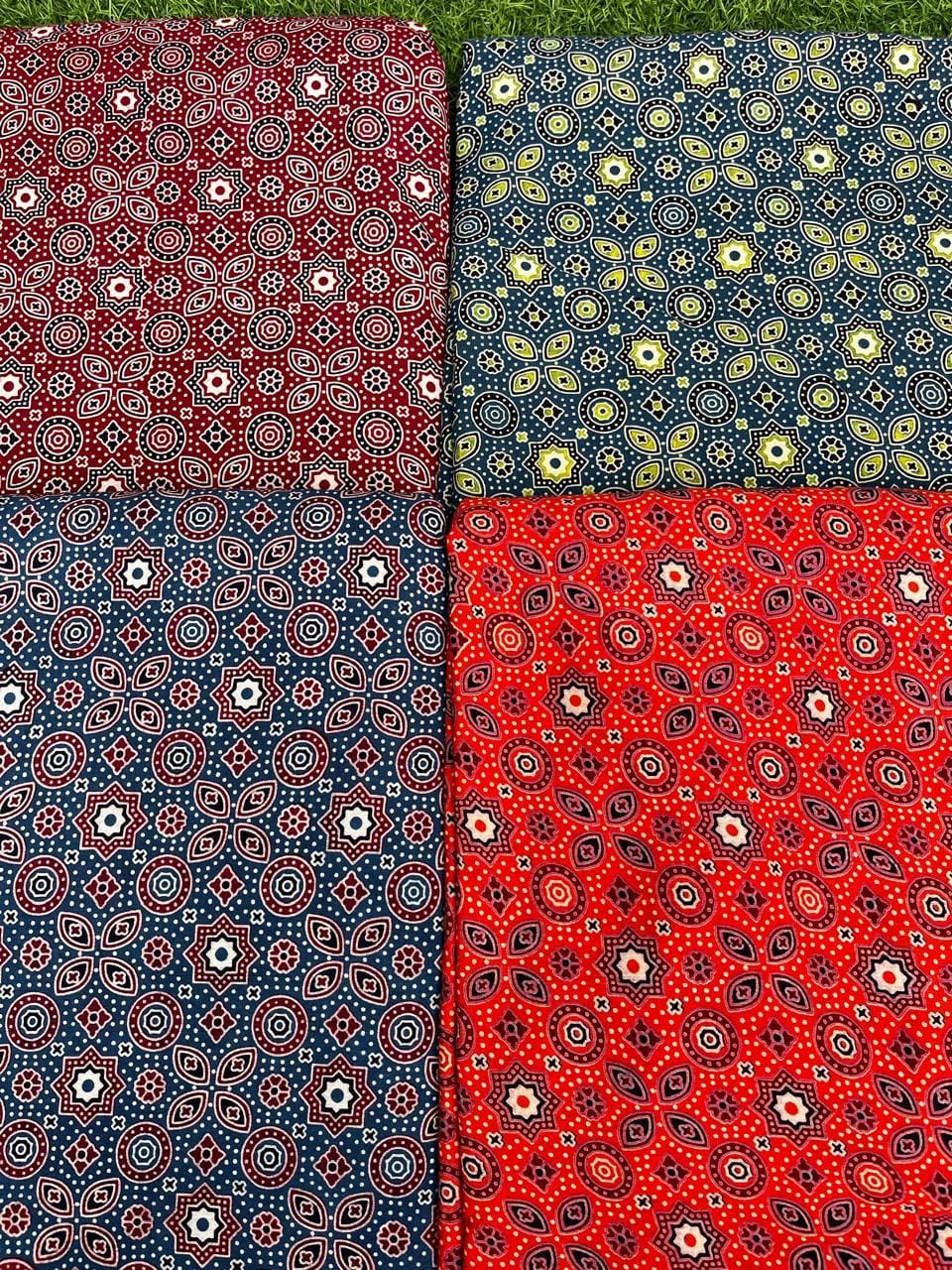 Ajrak Print Fabric