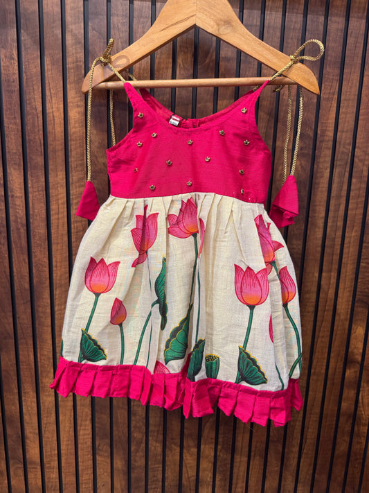 Tamara Tissue Tie In Frock