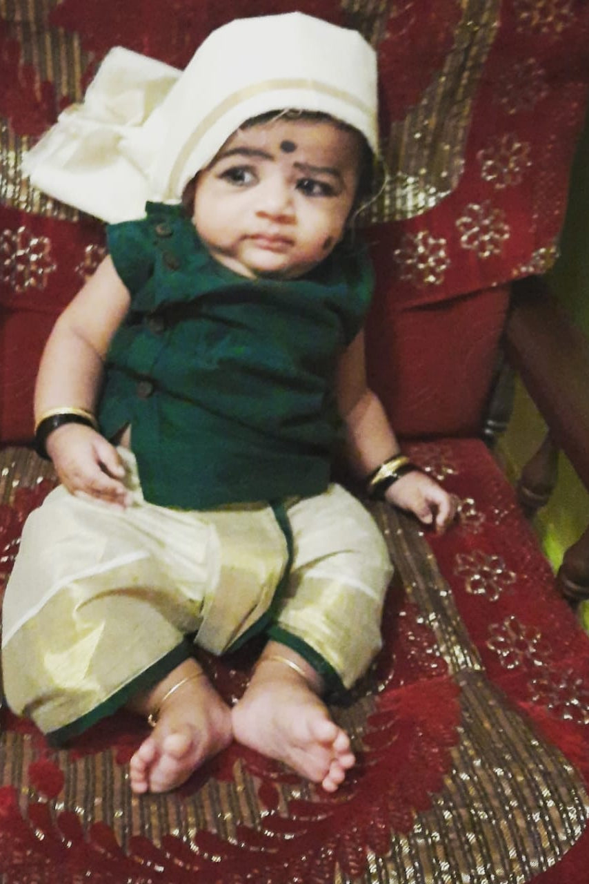 Classic Boy Side Button Kurta and Dhoti -  KBBKM002