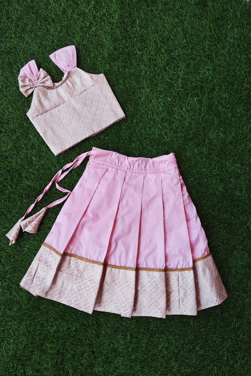 Kanchi Brocade Pattupavada Set - KBGSP002