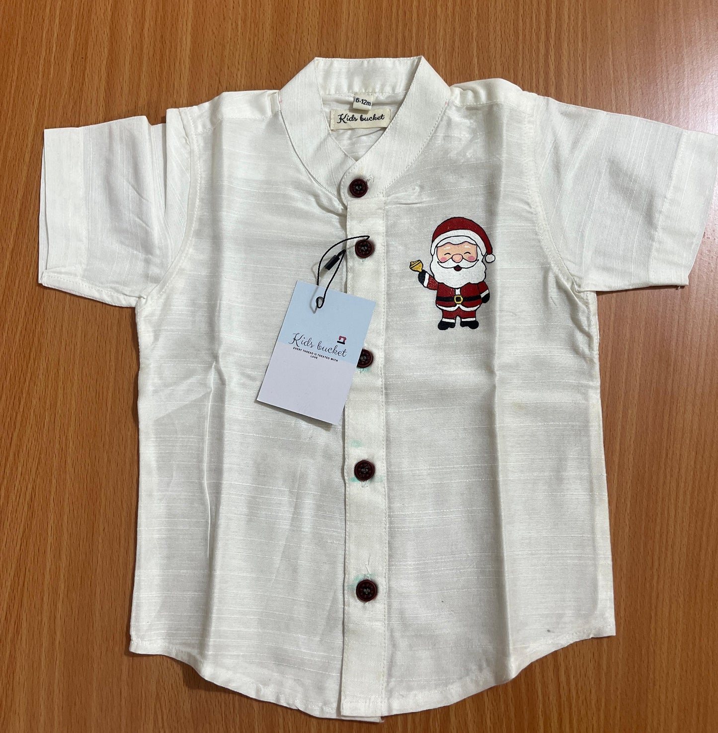 Mini Merry Santa Shirt - KBBXS001