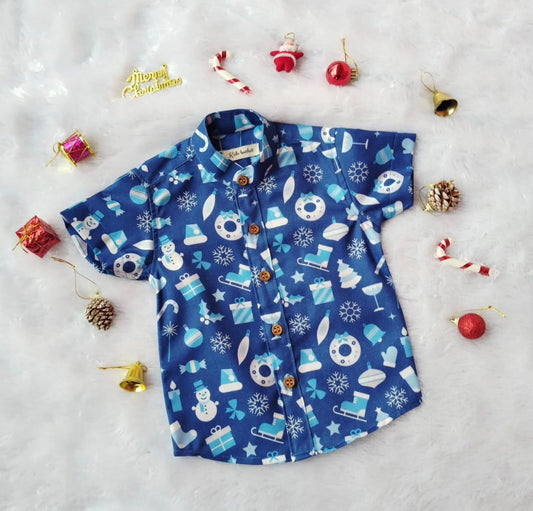 “Tiny Snowman Delight Shirt” - KBBXS003