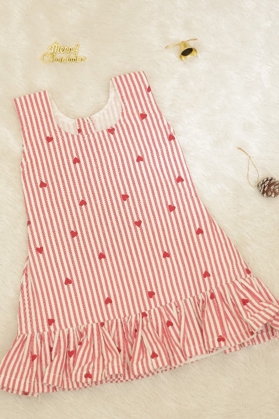 Aline Stripes Frock - KBGXF004