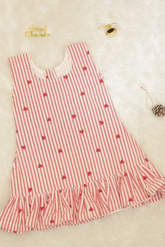 Aline Stripes Frock - KBGXF004