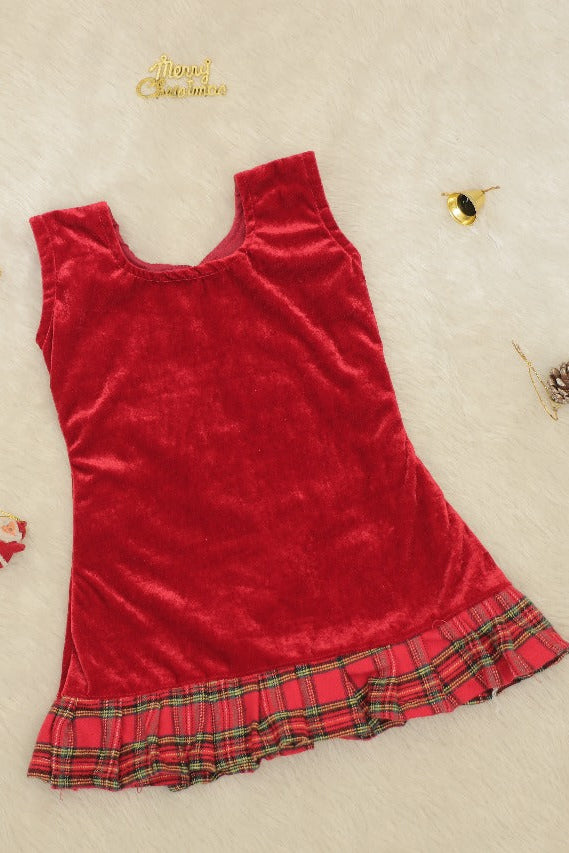 Aline Velvet Frock - KBGXF006