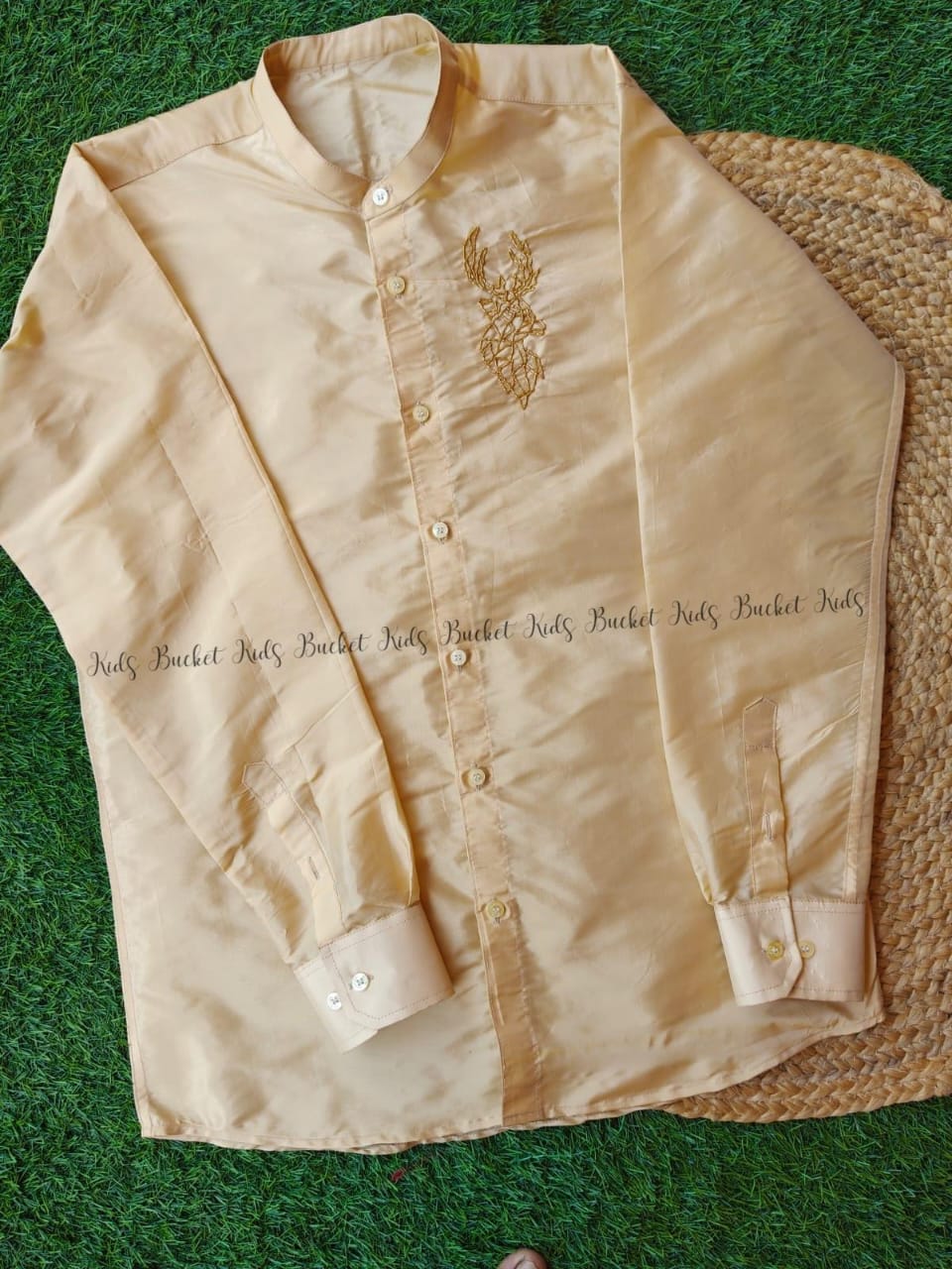 Majestic Deer Silk Shirt - RDMHS002