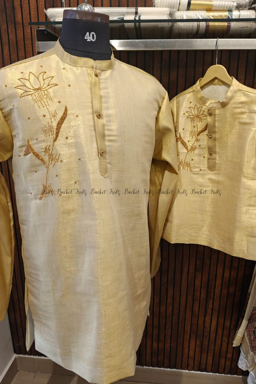 Golden Lotus Father Son Set - RDMWK002