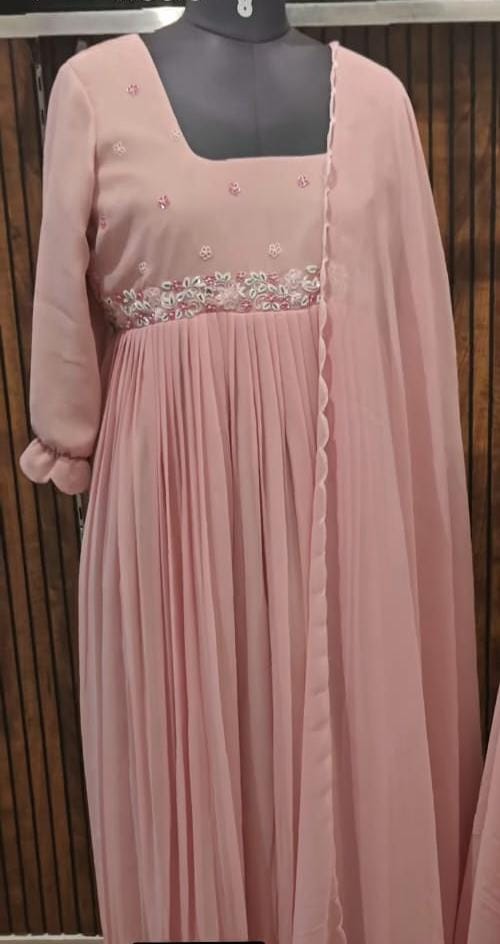 Pink Grace Anarkali - KBWA003