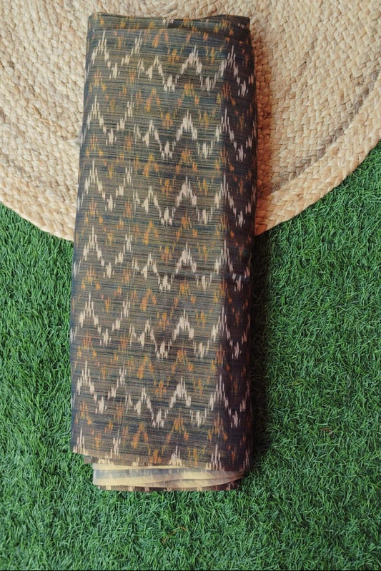 Swarna Ikat Tissue Fabric