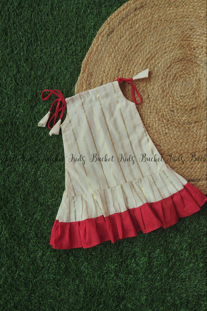 Cherry Bloom Frock - KBGCF012