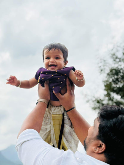 Brocard Coin Design Kurta and Dhoti Pants - KBBKB010