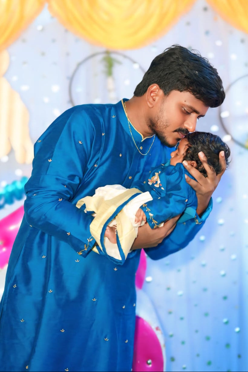 Lord Venkateshwara Themed Kurtha-KBDSCPB001