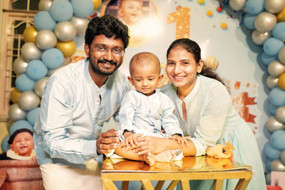 Sky Feather Kurta Set - KBBHK006