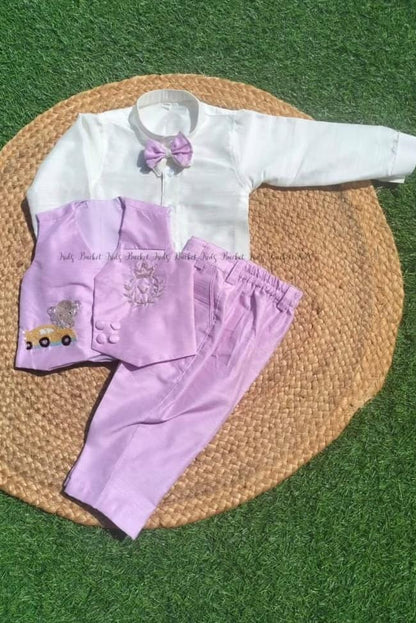 Birthday Party Suit - Car and Number - KBBHPS001
