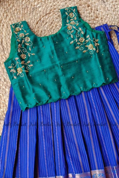 Temple Border Silk Set - KBGSP006