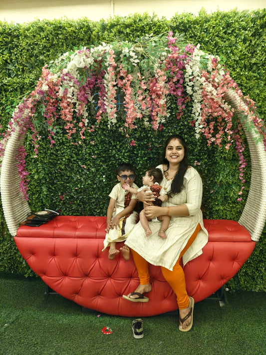 Ajrak 3 pattern Mix Family Combo  - KBSATC007