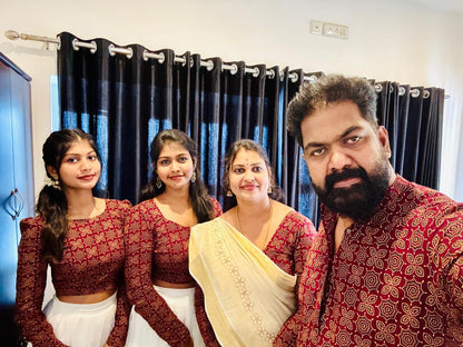 Ajrak Family Combo - KBFCA001