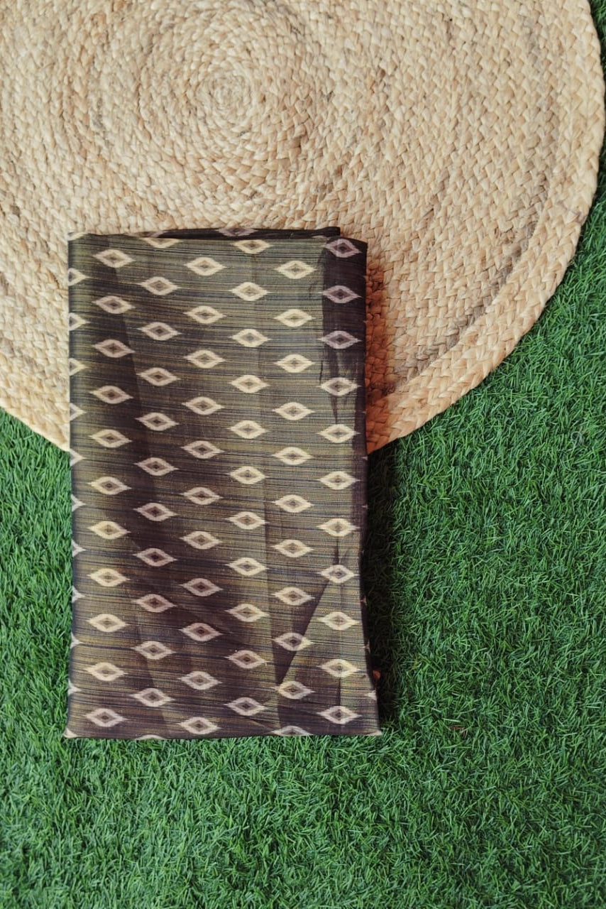 Swarna Ikat Tissue Fabric