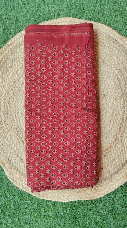 Ajrak Print Fabric