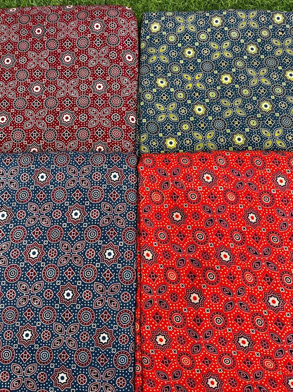 Ajrak Print Fabric