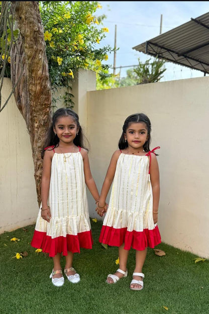 Cherry Bloom Frock - KBGCF012