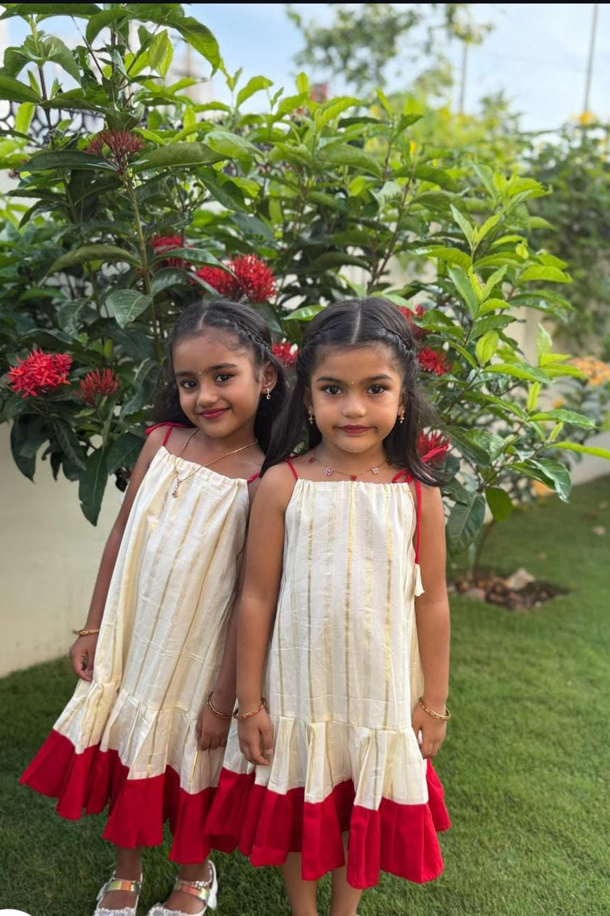 Cherry Bloom Frock - KBGCF012