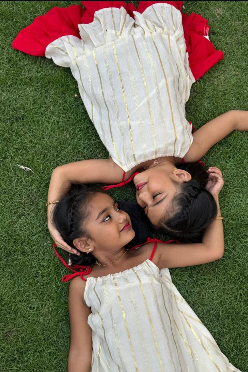 Cherry Bloom Frock - KBGCF012