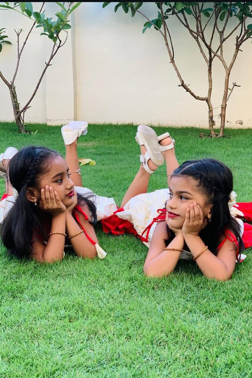 Cherry Bloom Frock - KBGCF012