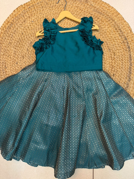 Brocade Skirt and Top RDKBGST-0028