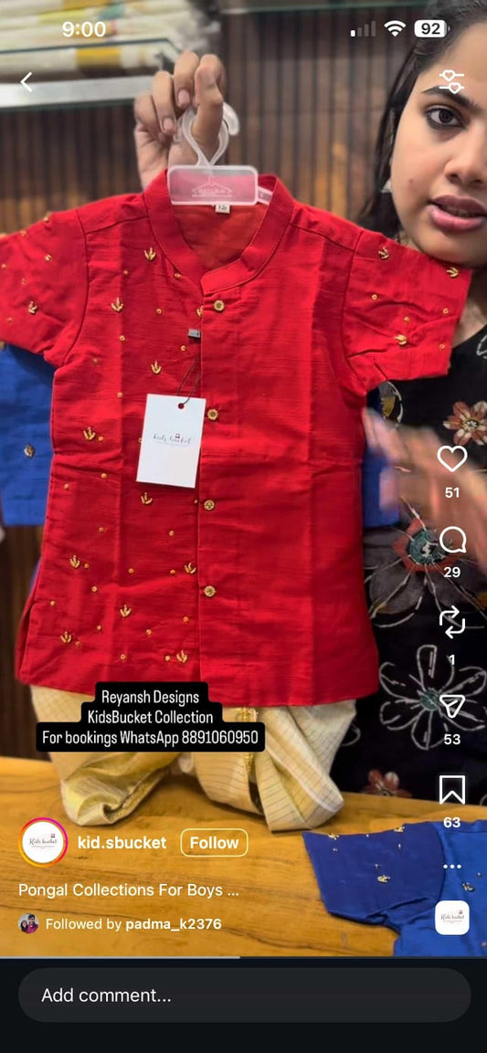 Hand work kurtha Design 1