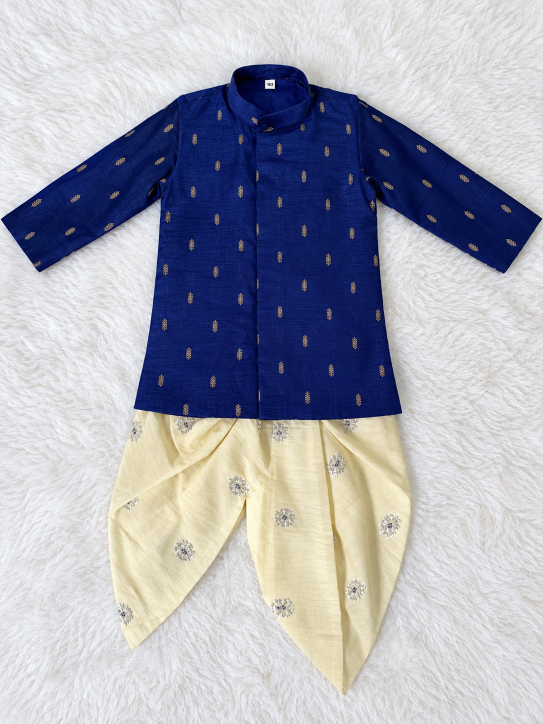 Cotton Printed Kurtha And Dhoti Set KBCPK 1004